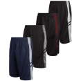 thumbnail image 1 of Pro Athlete Boys Athletic Shorts - 4 Pack Quick Dry Mesh Basketball Gym Shorts for Boys (5-16), 1 of 8