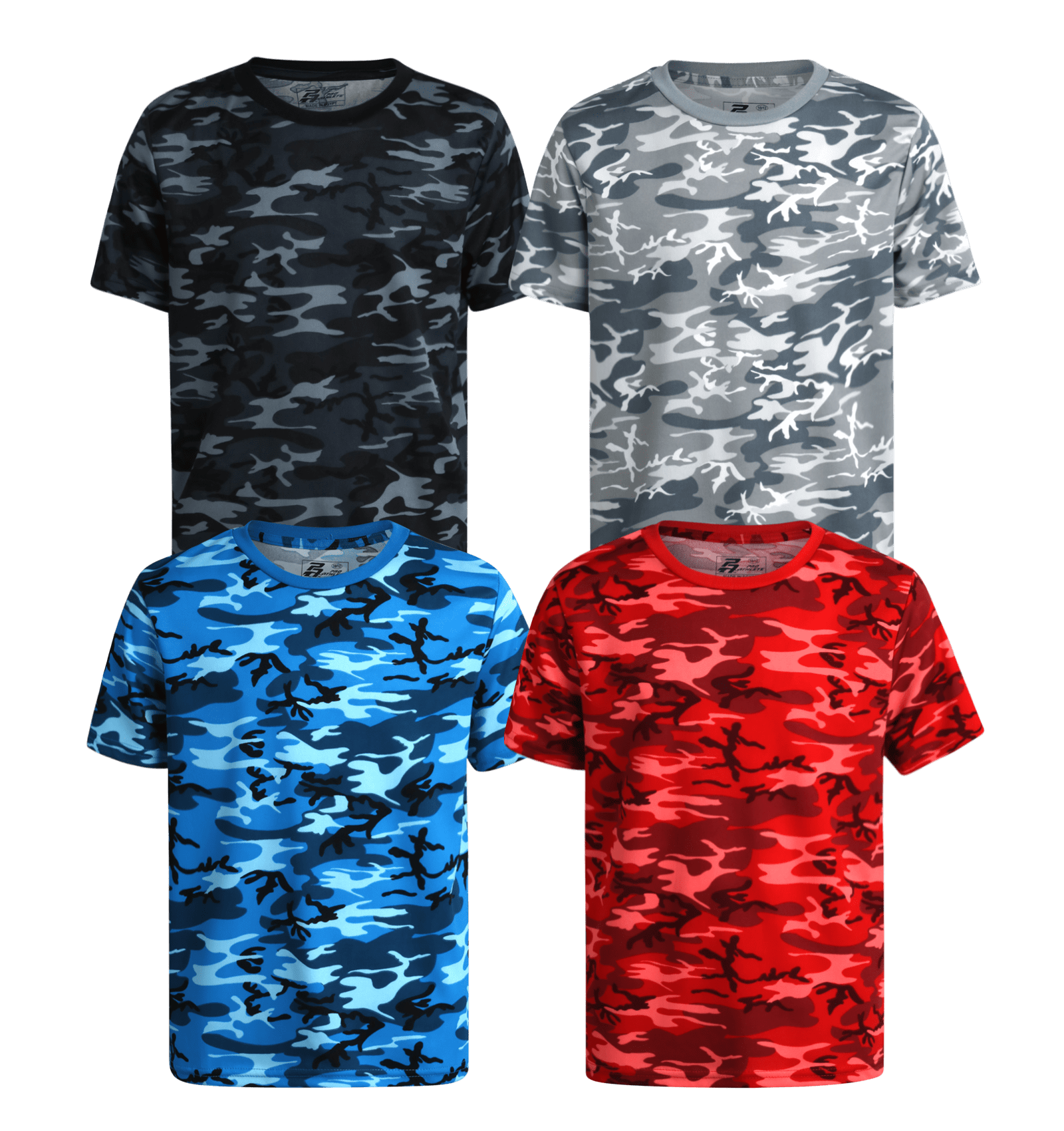 Pro Athlete Boys T Shirt 4 Pack Dry Fit Performance Short Sleeve pro-athlete-boys-t-shirt-4-pack-dry-fit-performance-short-sleeve