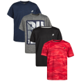 thumbnail image 1 of Pro Athlete Boys’ Athletic T-Shirt – 4 Pack Active Performance Dry-Fit Sports Tee (8-16), 1 of 7