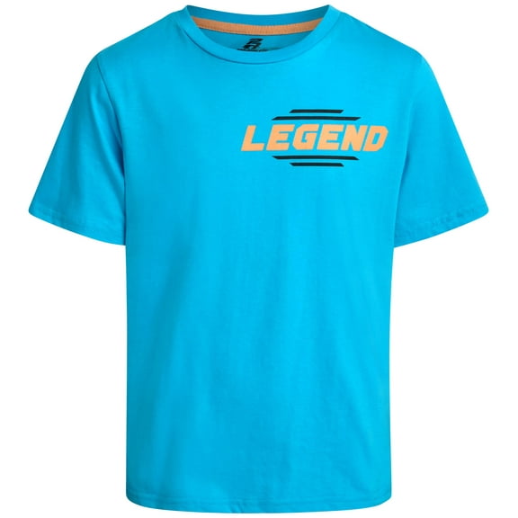 Pro Athlete Boys T Shirts - Soft Cotton Blend Casual Short Sleeve Graphic Tees for Boys (Size: 8-16)