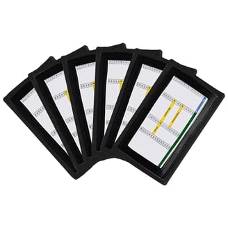 football play card sleeve Teling 100PCS Playbook Insert QB Wristband Coaching Armband Sheet Softball Wristband Playbook Wrist Play Sign Wristband Insert for Youth Adult, Without Wrist Strap (2.68) : Sports & Outdoors The window holds a pair of 3x4.75 index cards 100pcs/lot Inner Sleeve Protectors Perfect