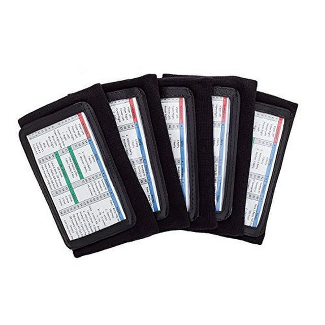 Pro Athletics QB Wristband Football Playbook Wristband with 3