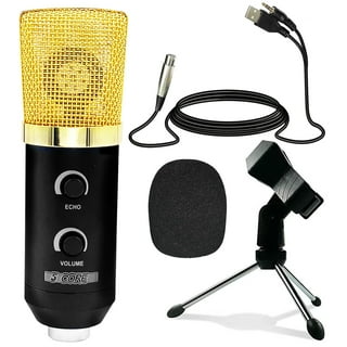  UHURU XLR Condenser Microphone, Professional Studio Cardioid  Microphone Kit with Boom Arm, Shock Mount, Pop Filter, Windscreen and XLR  Cable, for Broadcasting,Recording,Chatting and (XM-900) : Musical  Instruments