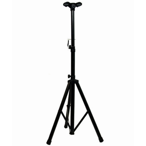 Pro Audio DJ Heavy Duty Single Tripod Pa Speaker Stand W/ Speaker Pole Adapter