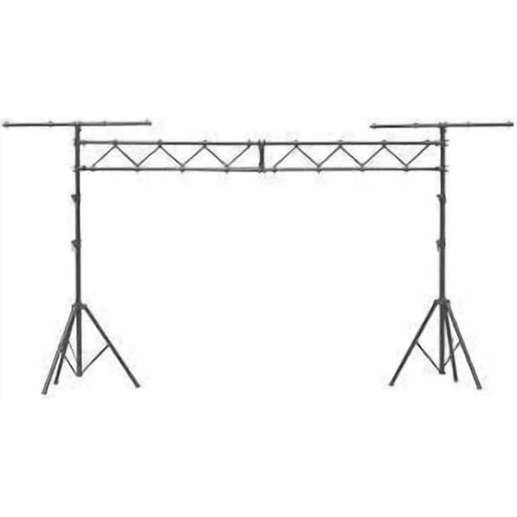 Pro Audio DJ Portable Light Lighting Fixture T Bar Stands 10Ft Truss Package