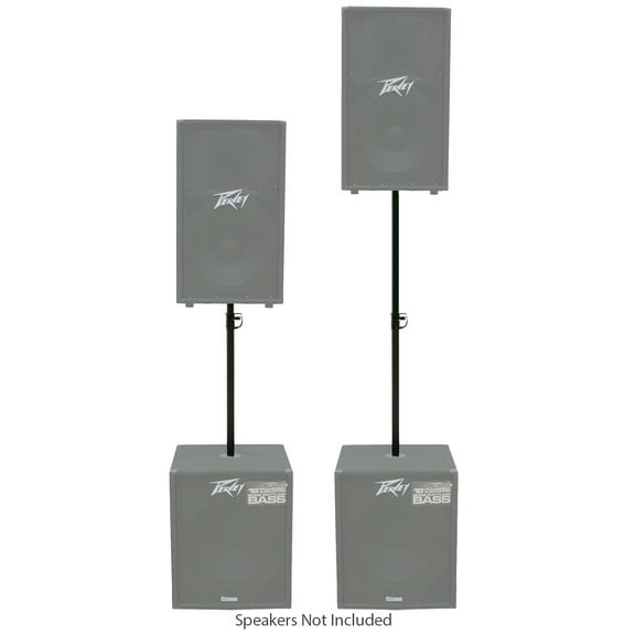 Pro Audio DJ Subwoofer Pole Mount Speaker Stand Adjustable Extension 35mm 1.375"