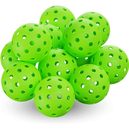 Pro Aviana Tournament Play Outdoor Pickleball Balls USAPA Approved, 48-Pc Set Green