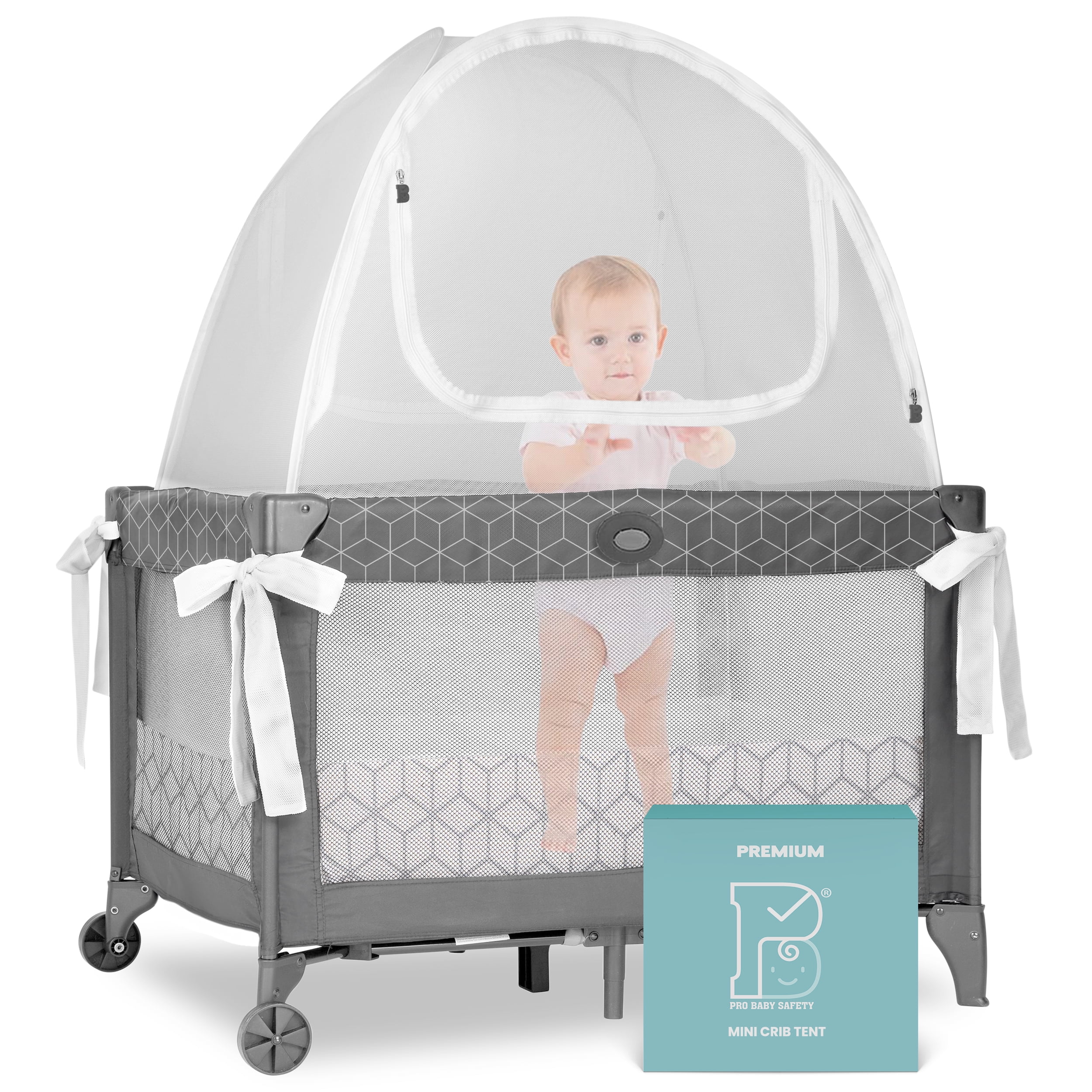 Free Shipping! Pro Baby Safety Premium Pack n Play Tent, Mini Crib Tent ...