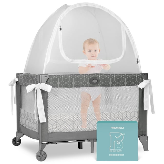 Pro Baby Safety Infant Net Playpen, Mini Crib Tent, Auto Pop Up, Auto