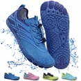 thumbnail image 1 of LBAIO Barefoot Water Shoes for Women Men Wide Toe Box Non-Slip Quick-Dry for Beach Hiking Swim Aqua Shoes Pool Walking, 1 of 11