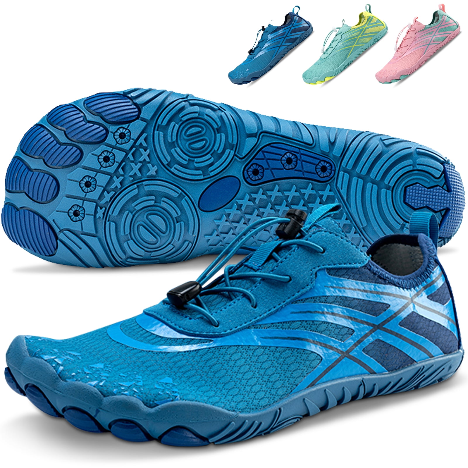 Pro Barefoot Shoes for Women & Men Wide Toe Box Hiking Water Shoes Non ...