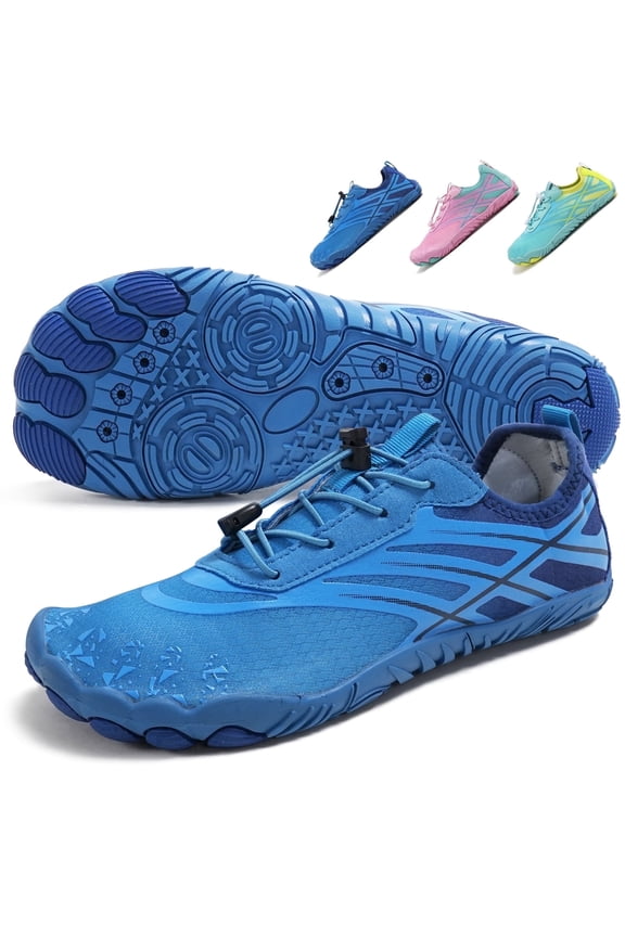 Hike Barefoot Water Shoes for Women Men Wide Toe Box Non-Slip Quick-Dry for Beach Hiking Swim
