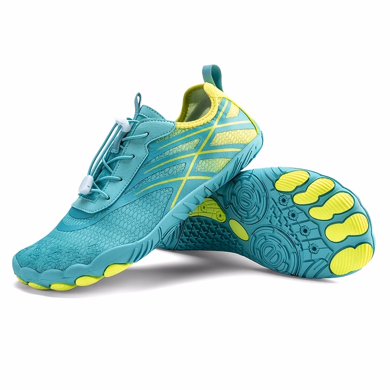 LBAIO Pro Barefoot Water Shoes for Hiking & Beach Wide Toe Box Quick-Dry Aqua Shoes for Men Women Non-Slip Drainage for Swim Surf Running Walking