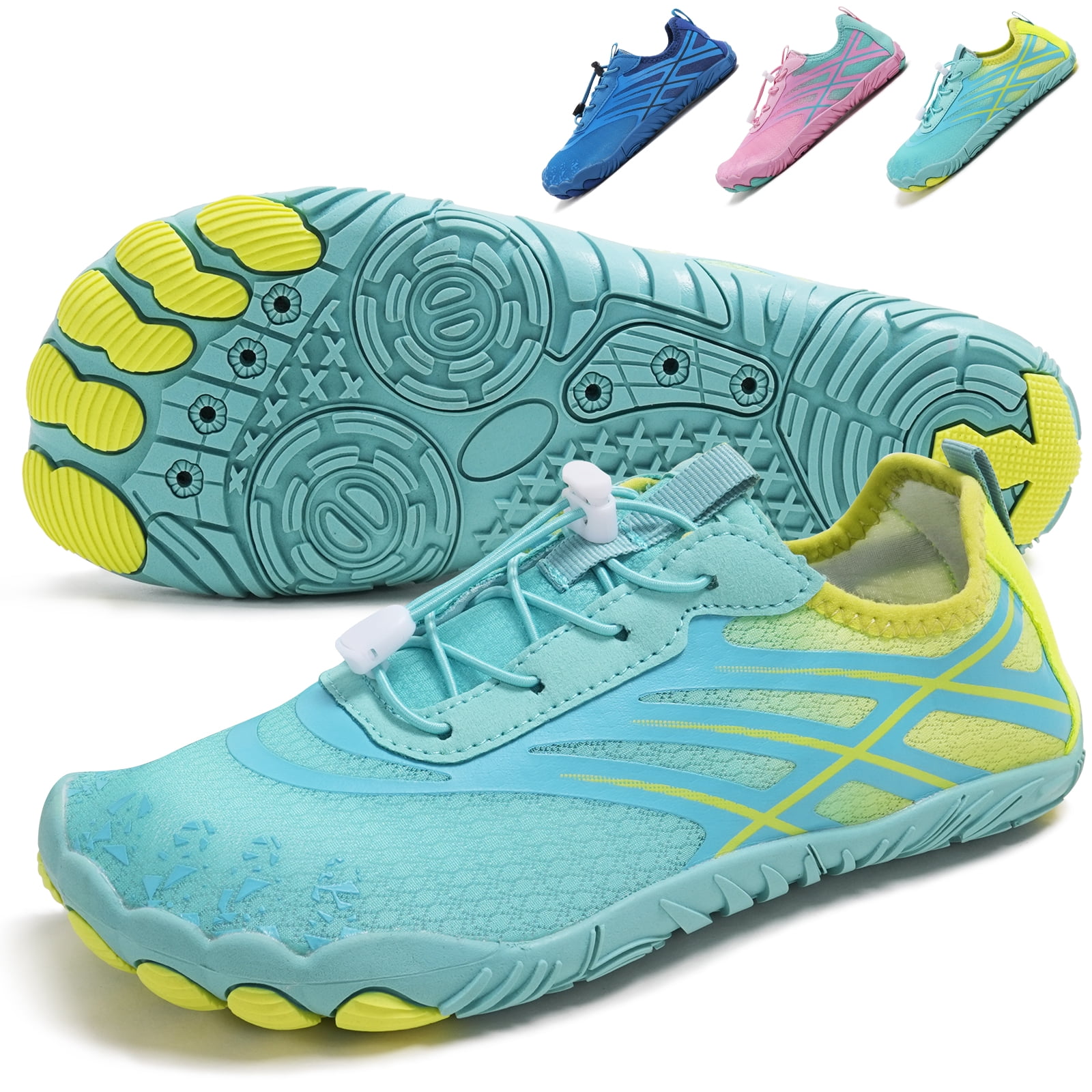 Hike Barefoot Water Shoes for Women Men Wide Toe Box Non-Slip Quick-Dry for Beach Hiking Swim