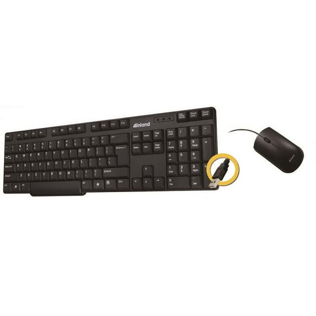 Pro Basic USB Keyboard Mice Combo