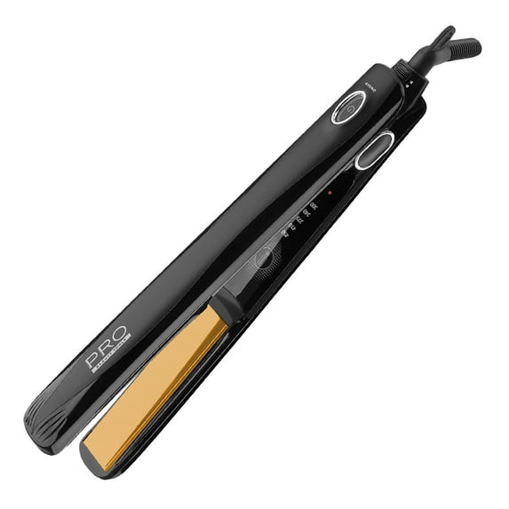 Pro Beauty Tools Shine Enhancing Professional Ceramic Flat Iron, 1"