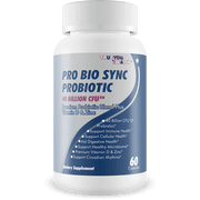 Pro Bio Sync Probiotic 40 Billion CFU - Intestinal Cleansing Premium Probiotic Supplement with Immune Support - Help Improve Gut Microbiome - Natural Defensa Probiotic 40 Billion With Prebiotic