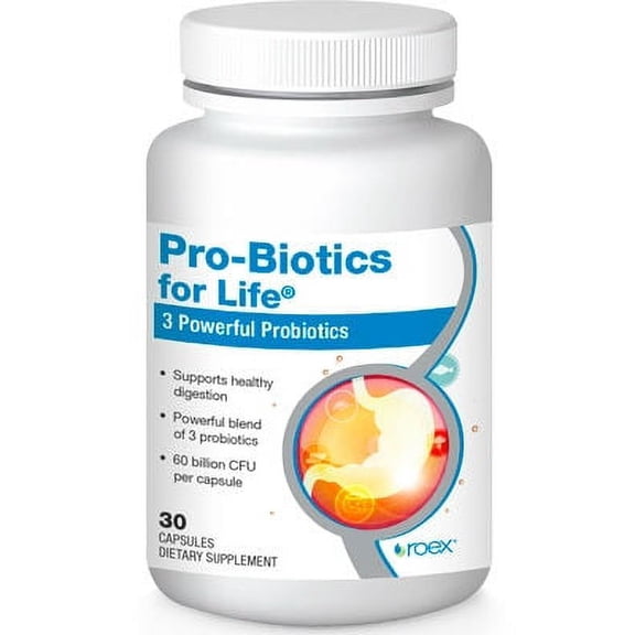 Pro Biotics For Life 30 caps by Roex