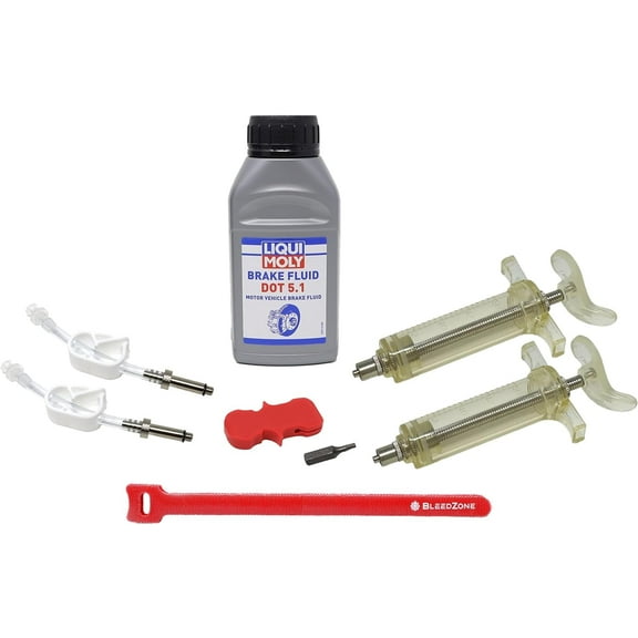 Pro Bleed Kit for Avid/Formula Hydraulic Brakes with DOT 5.1 Brake Fluid