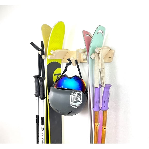 Pro Board Racks Apres Ski Wall Rack (Holds 2 Sets of Skis)
