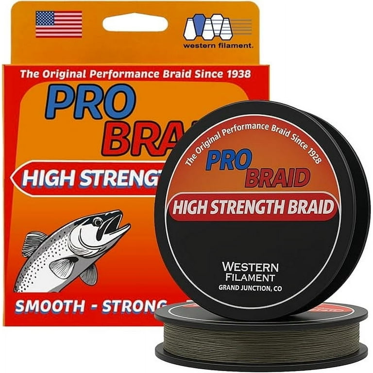 colorful braided fishing line Metered Color Braid 15 lb. / 300 yards