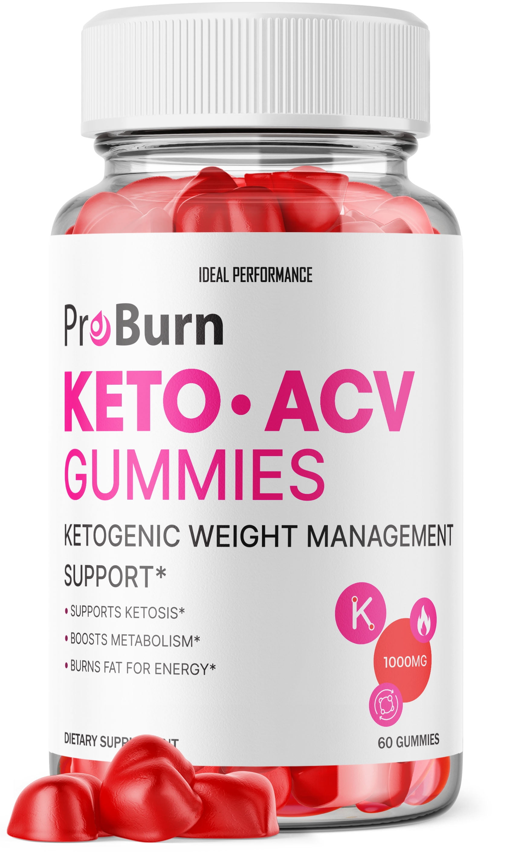 Pro Burn Keto ACV Gummies Weight Loss Gummies for Women & Men ACV
