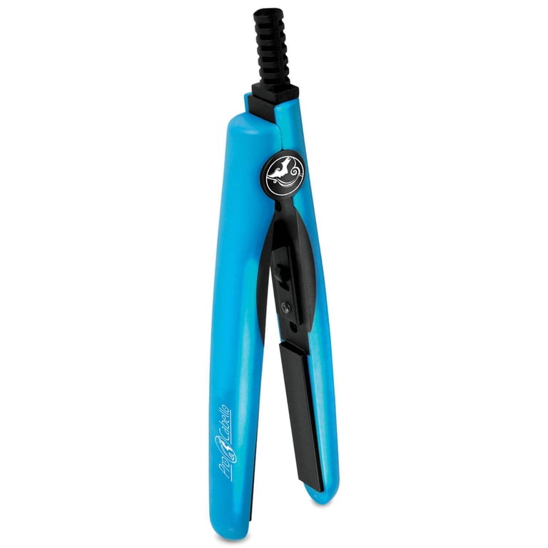 Mini Flat Iron 0.5″ Ceramic Tourmaline - Sky Blue - Walmart.com display picture 2