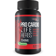 Pro Cardio Life Herbs - Premium Heart Health Supplement - Circulation Cardio Plus - Blood Sugar Support - Cholesterol Support - Blood Health Support Cardio Defender - Cardio Defend Heart Supplement