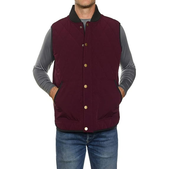 Pro Celebrity Men 893 Pro Fishing Vest (Maroon, Small)