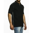 thumbnail image 1 of Pro Celebrity Men's CEO Polo Shirt (2X-Large, Black & Graphite), 1 of 1