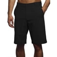 thumbnail image 1 of Pro Celebrity Men's Fishing Shorts Lightweight Polyester Thin Flat Front (Black, 42), 1 of 1