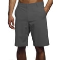thumbnail image 1 of Pro Celebrity Men's Fishing Shorts Lightweight Polyester Thin Flat Front (Graphite, 36), 1 of 1