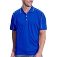 thumbnail image 1 of Pro Celebrity Men's Super Charger Polo Shirt (Medium, Royal & White), 1 of 1