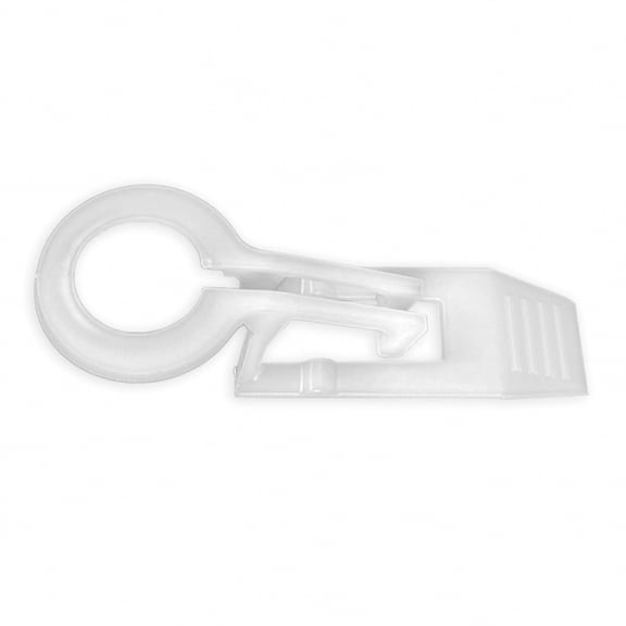 Christmas Designers C9 Wedge Light Clips, Outdoor Gutter and Roof Shingle Mounting, 100 Pack