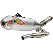 Pro Circuit 0121945G T-6 Full System - Aluminum Muffler with Spark Arrestor Natural