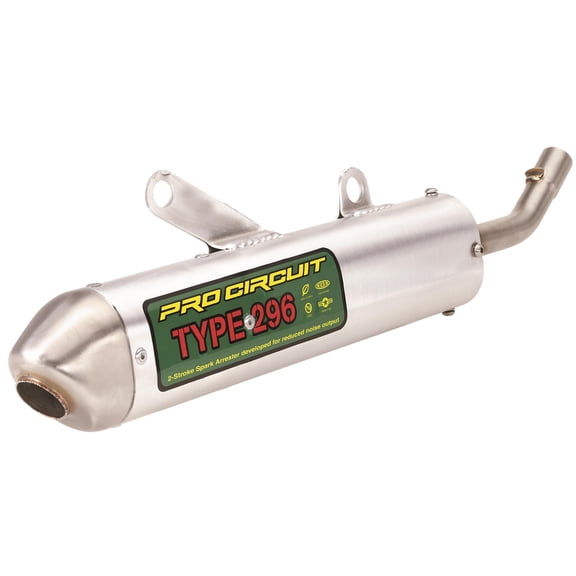 Pro Circuit 1361985 Type 296 Spark Arrester Silencer (Aluminum)