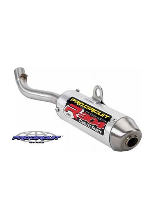 R-304 Shorty Aluminum Silencer for Suzuki RM85 2002-2009