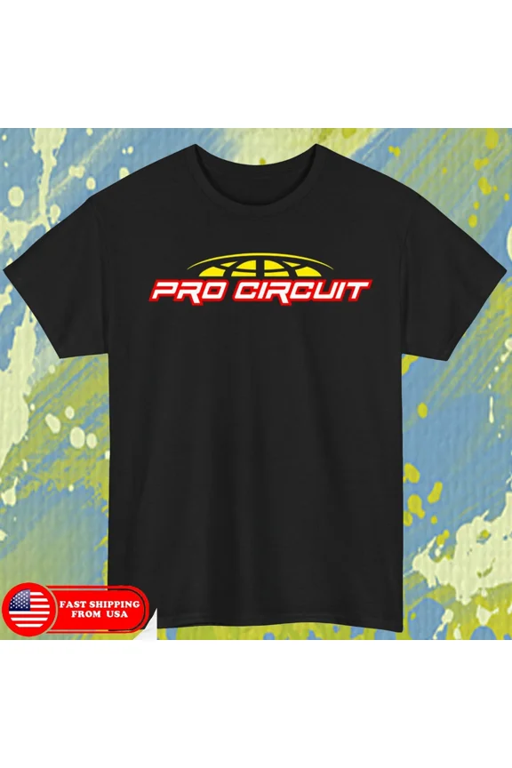 Pro Circuit Racing Gear Logo Black size L tshirt