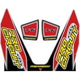 thumbnail image 1 of Pro Circuit Red/Yellow/Black T-6 Exhaust Decal Kit (DC22T6-RED), 1 of 1