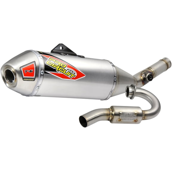 Pro Circuit T-6 Stainless Steel Full Exhaust System (0122025G)