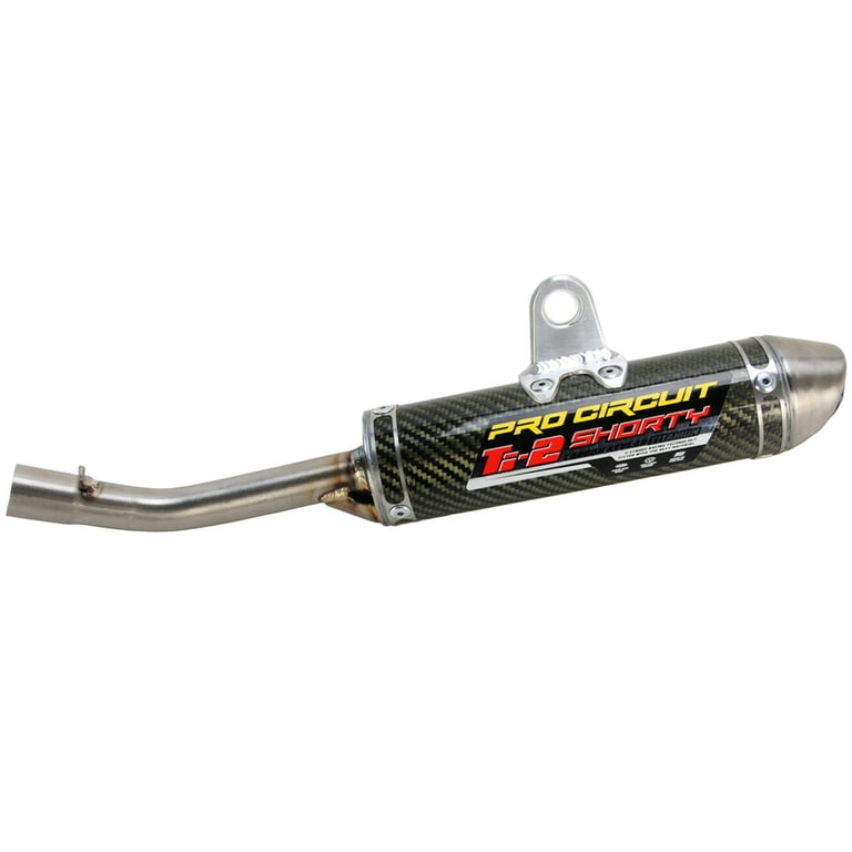 Pro Circuit Ti-2 Carbon Slip-On Silencer Muffler for '09-15 KTM 65