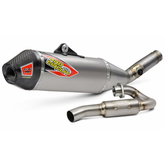 Pro Circuit Ti-6 Pro Titanium Full Exhaust System w/Carbon End Cap (0321945FP)