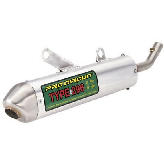 Pro Circuit Type 296 Spark Arrestor Silencer For Yamaha