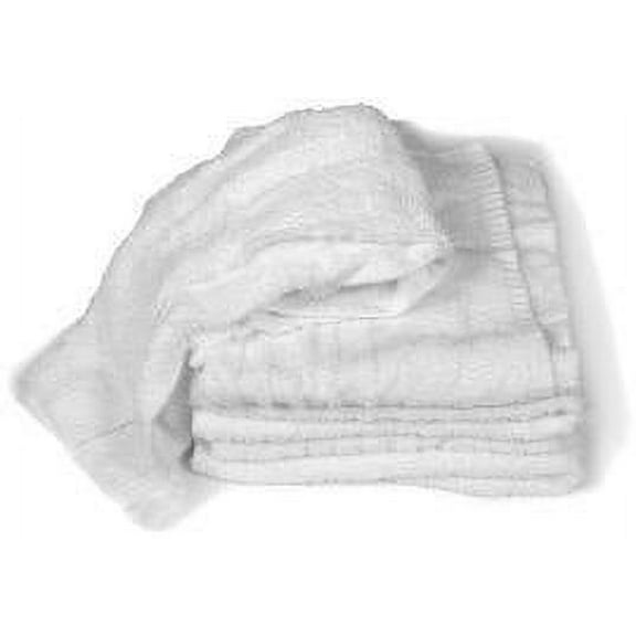 Pro-Clean Basics White Terry Cloth Remnants, 3lb. bag