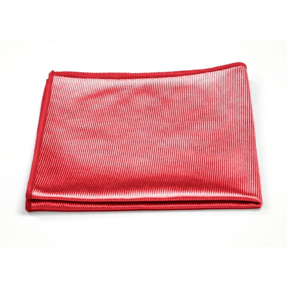 Pro-Clean Basics Red Microfiber Glass Cleaning Cloth, 16in x 16in: 12-Pack