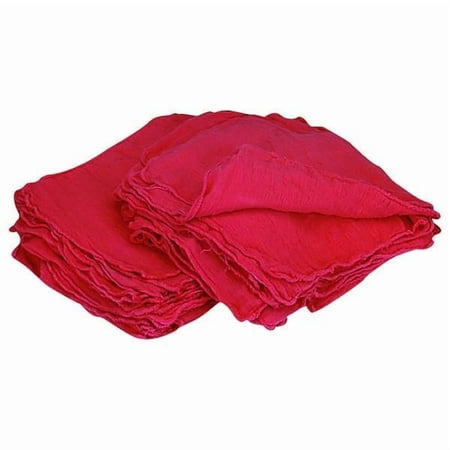 Pro-Clean Basics Red Shop Towels: 50-Pack