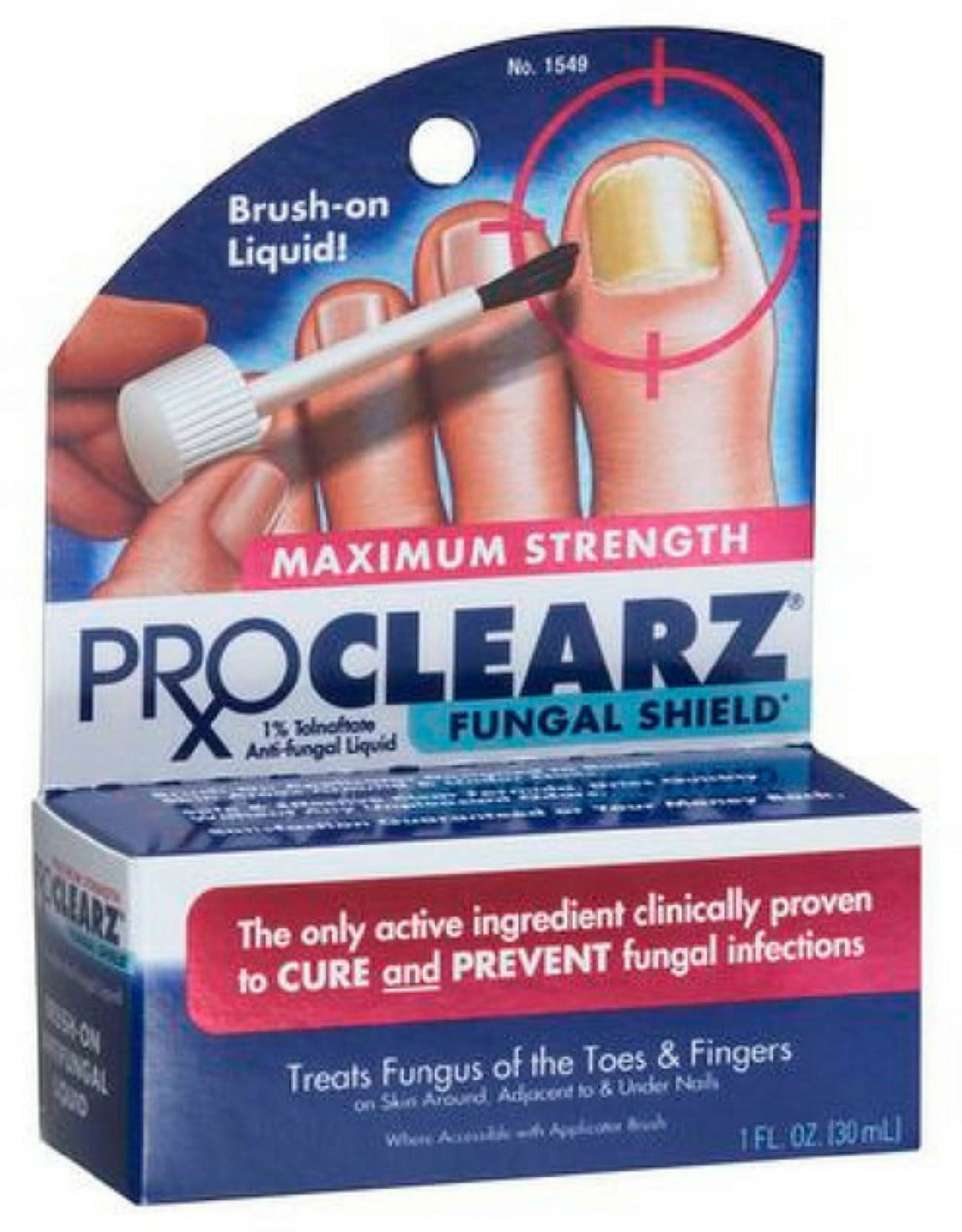 Dr.MOQLIN 保湿ローション PRO & Fungus C-15 PROclearz Fungal Shield Antifungal Liquid, Brush-On