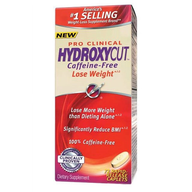 Pro Clinical Hydroxycut Caffeine Free Weight Loss Supplement, Dietary