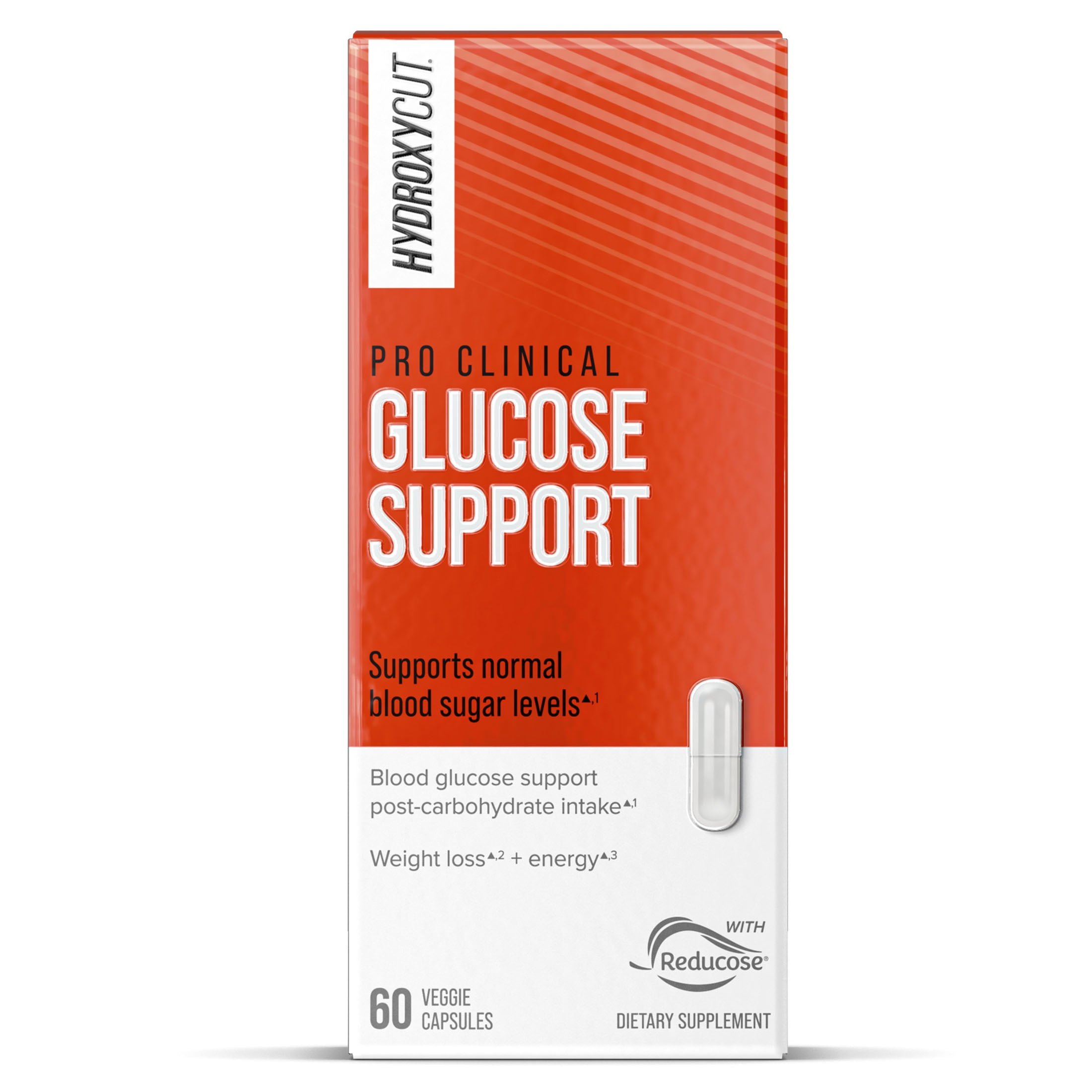 Hydroxycut Pro Clinical Glucose Support and Weight Management, 60 Capsules