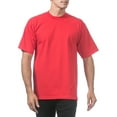 thumbnail image 1 of Pro Club Big and Tall T Shirts Heavyweight Short Sleeve Plain Solid Tee S-5XL, 1 of 3